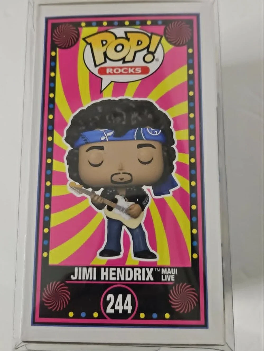Funko Pop! Rocks: Jimi Hendrix Live in Maui #244 Vaulted - Picture 6 of 7